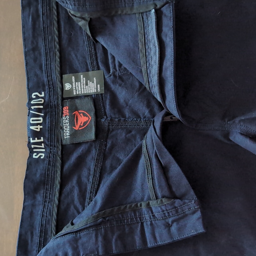 Men's Navy Work Shorts - Picture 8 of 9